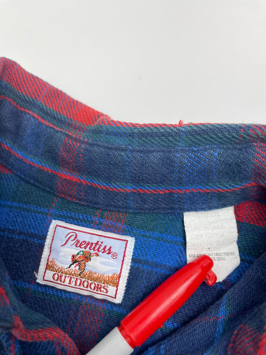 (L) Vintage Prentiss Brothers Flannel Button Up | Vitnage Clothing Store Canada