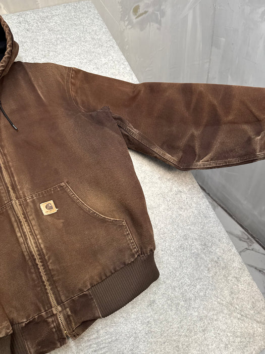 Vintage 2000s Carhartt Active Jacket Dark Brown | Vitnage Clothing Store Canada
