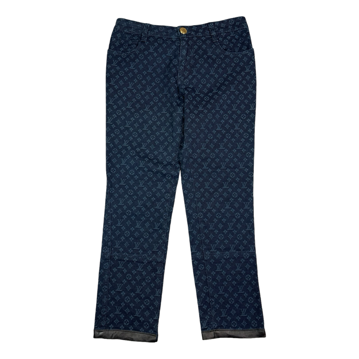 Women’s Louis Vuitton Monogram Denim Pants | Vitnage Clothing Store Canada