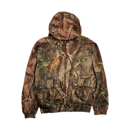 (S) Scent Blocker Realtree Camo Insulated Hooded Jacket | Vintage Clothing Store Canada