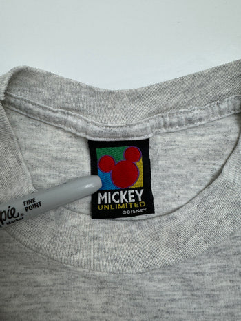 (S) Vintage Goofy Tee Light Grey