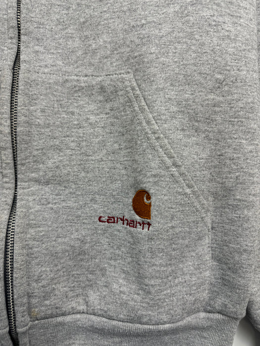 (M) Vintage Carhartt Zip-Up Hoodie Grey | Vitnage Clothing Store Canada