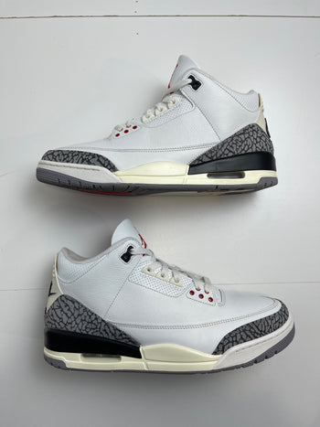 Air Jordan 3 Retro White Cement Reimagined (USED)