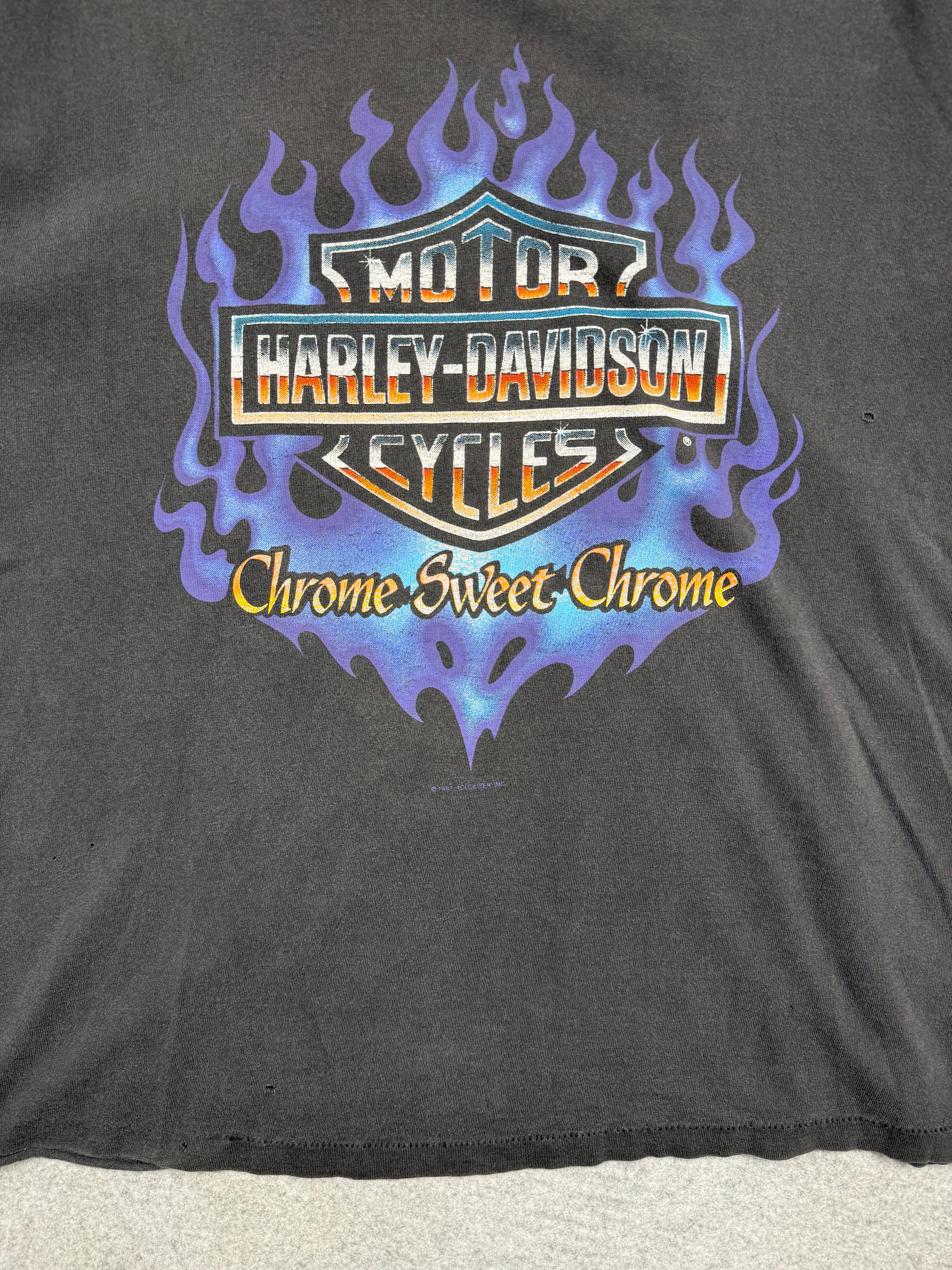 Vintage Harley Davidson Chrome Sweet Chrome Tee