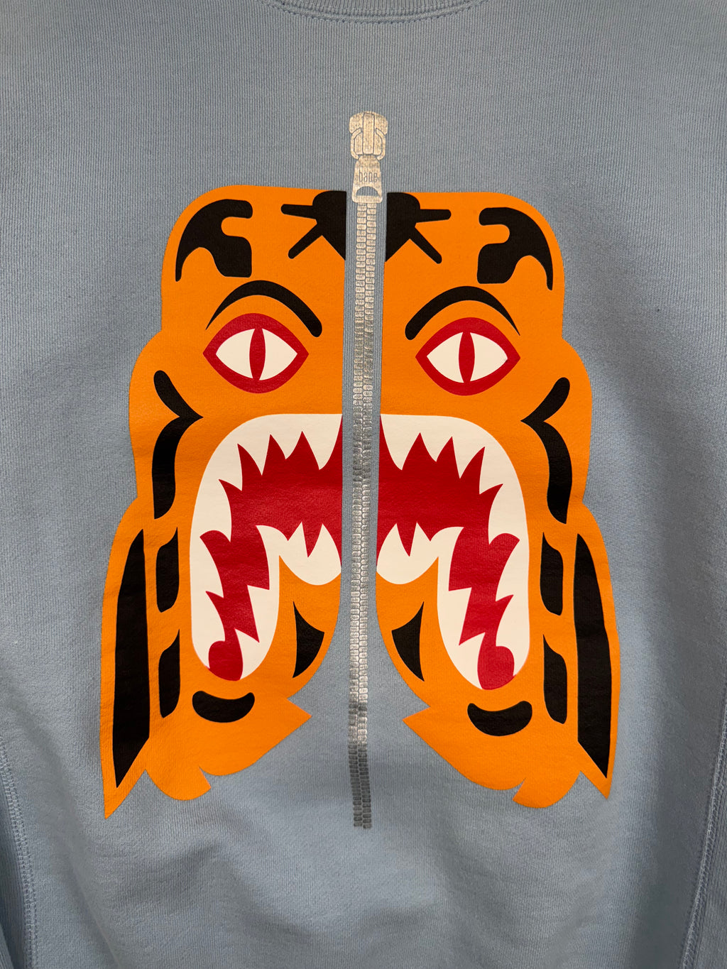 BAPE Tiger Heavy Weight Crewneck Sax (USED)
