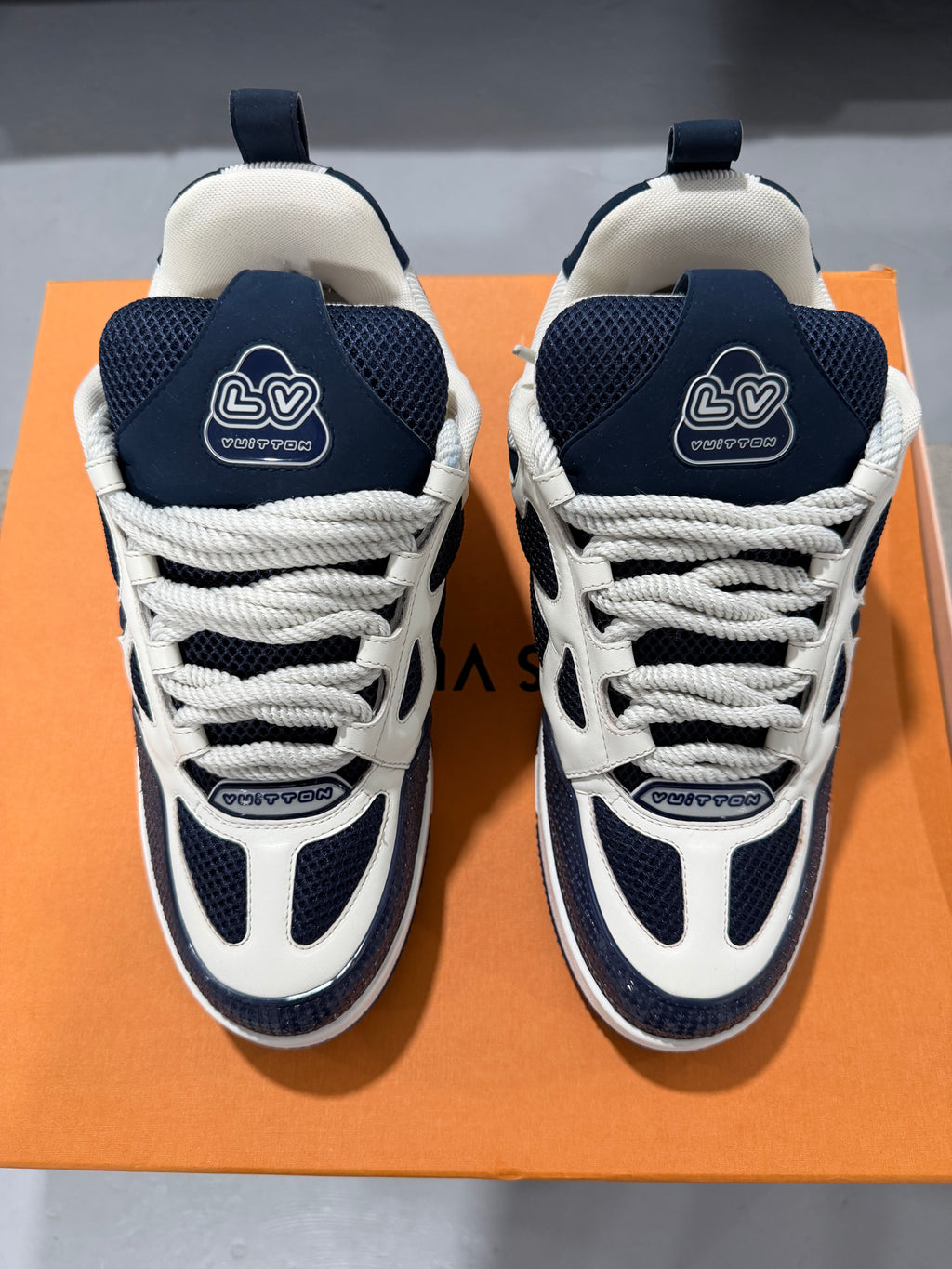 Louis Vuitton Skate Trainer Marine (USED)