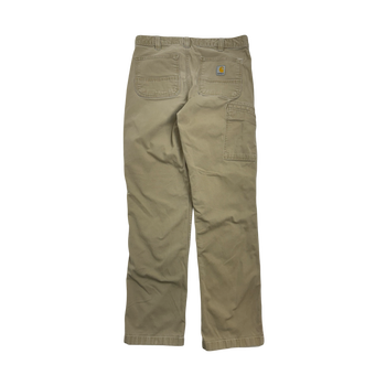 (33) Vintage Carhartt Carpenter Pants Biege