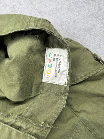 Vintage Military Issued Cargo Shorts Green