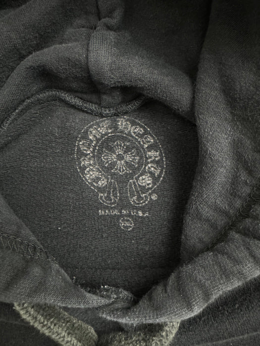 Chrome Hearts Scroll Logo Hoodie Black (USED) | Vitnage Clothing Store Canada