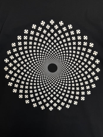 Chrome Hearts Kaleidoscope Cross Pocket Tee Black