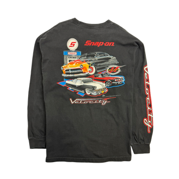 Vintage Snap On Velocity L/S Tee Black