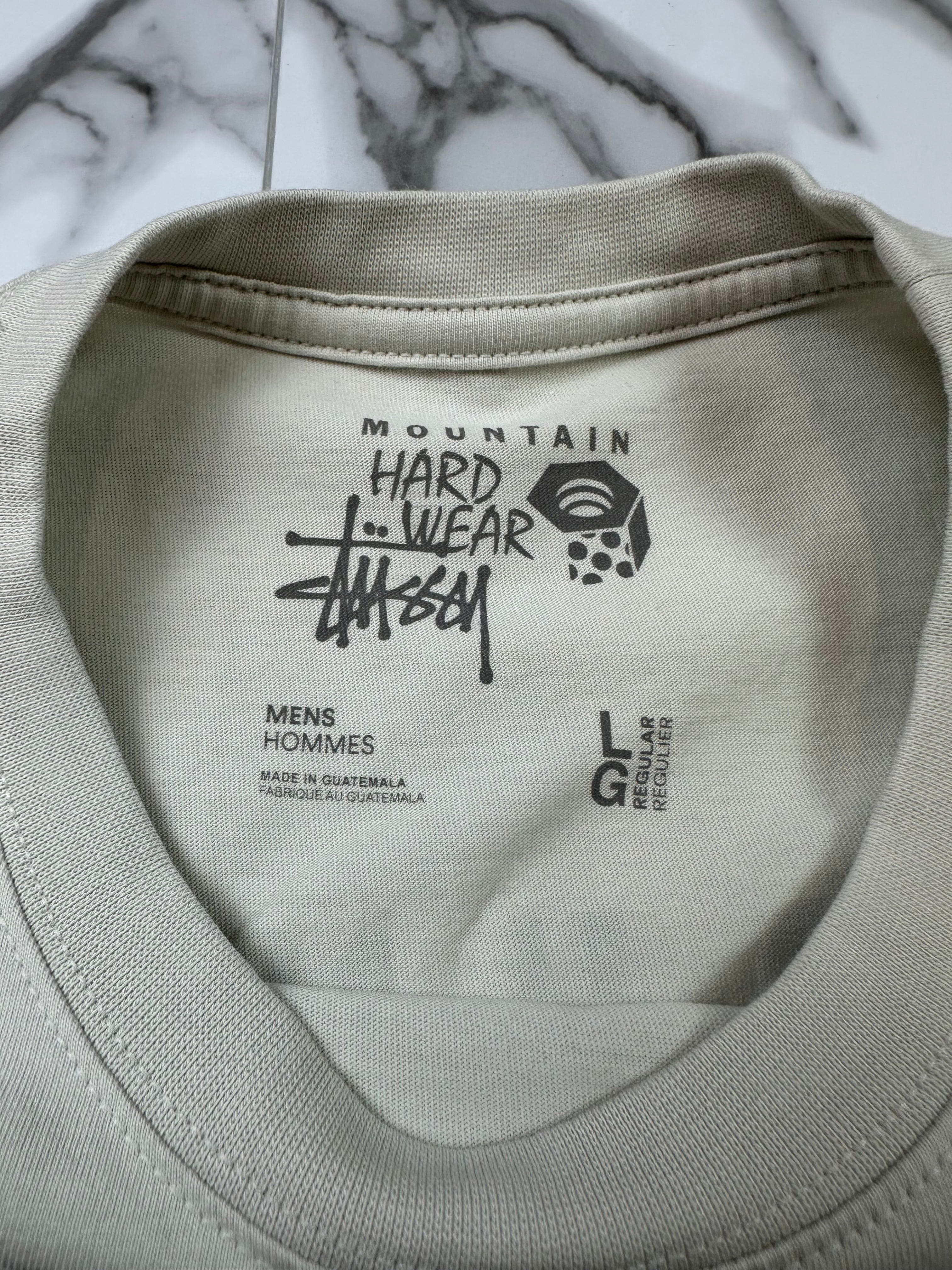 Stussy x Mountain Hardware L/S Tee Stone (USED)