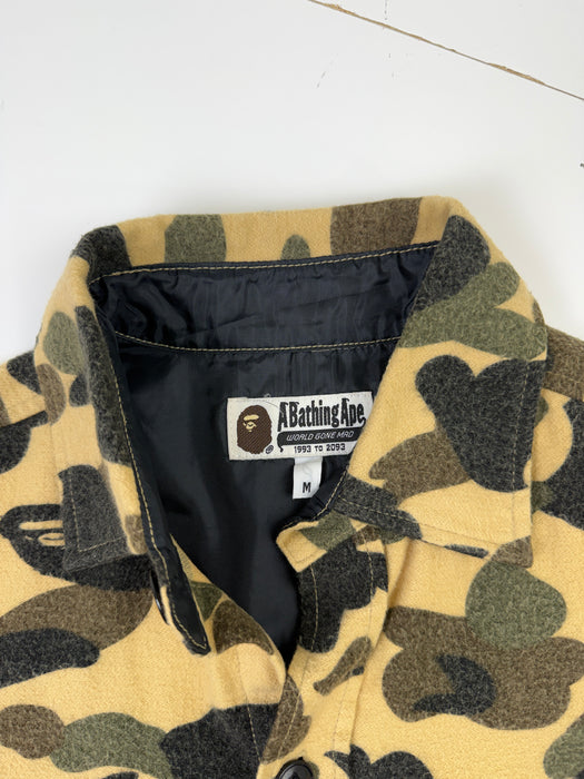 BAPE 1st Camo Button Down Shirt (USED) | Vitnage Clothing Store Canada