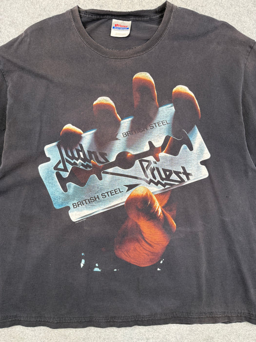 Vintage 2000’s Judas Priest Band Tee Black | Vitnage Clothing Store Canada