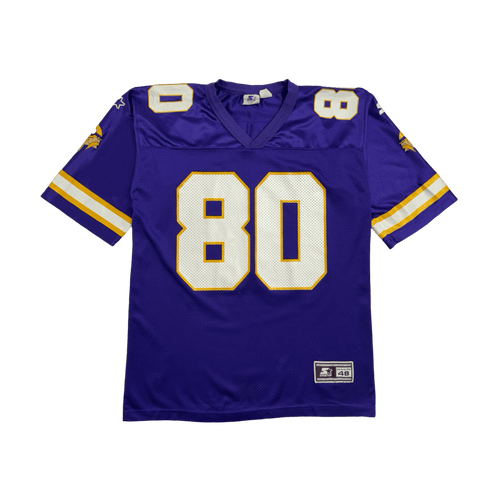 (L) Vintage Starter Cris Carter Football Jersey Purple | Vintage Clothing Store Canada