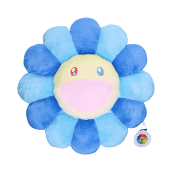 Takashi Murakami Flower Plush 60CM Blue/Turquoise/Yellow