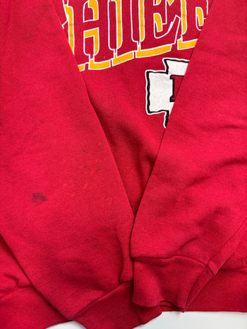 (L) Vintage 90s Kansas City Chiefs Sweatshirt Red