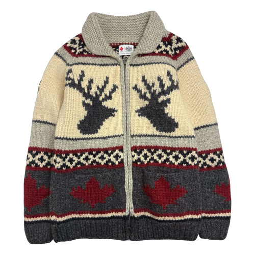 Hudson's Bay Co Vancouver Olympics Knitted Zip Up Sweater | Vintage Clothing Store Canada