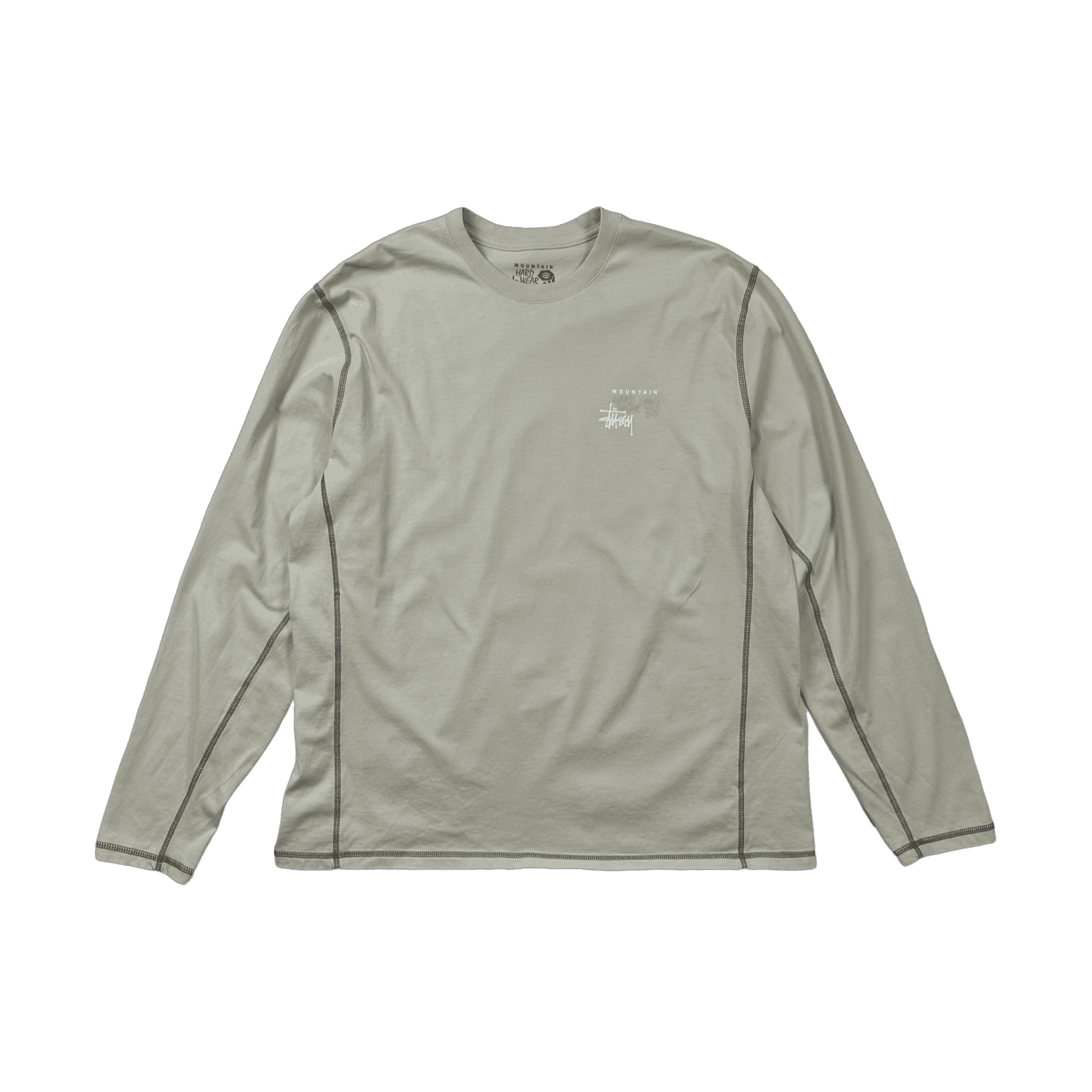 Stussy x Mountain Hardware L/S Tee Stone (USED)