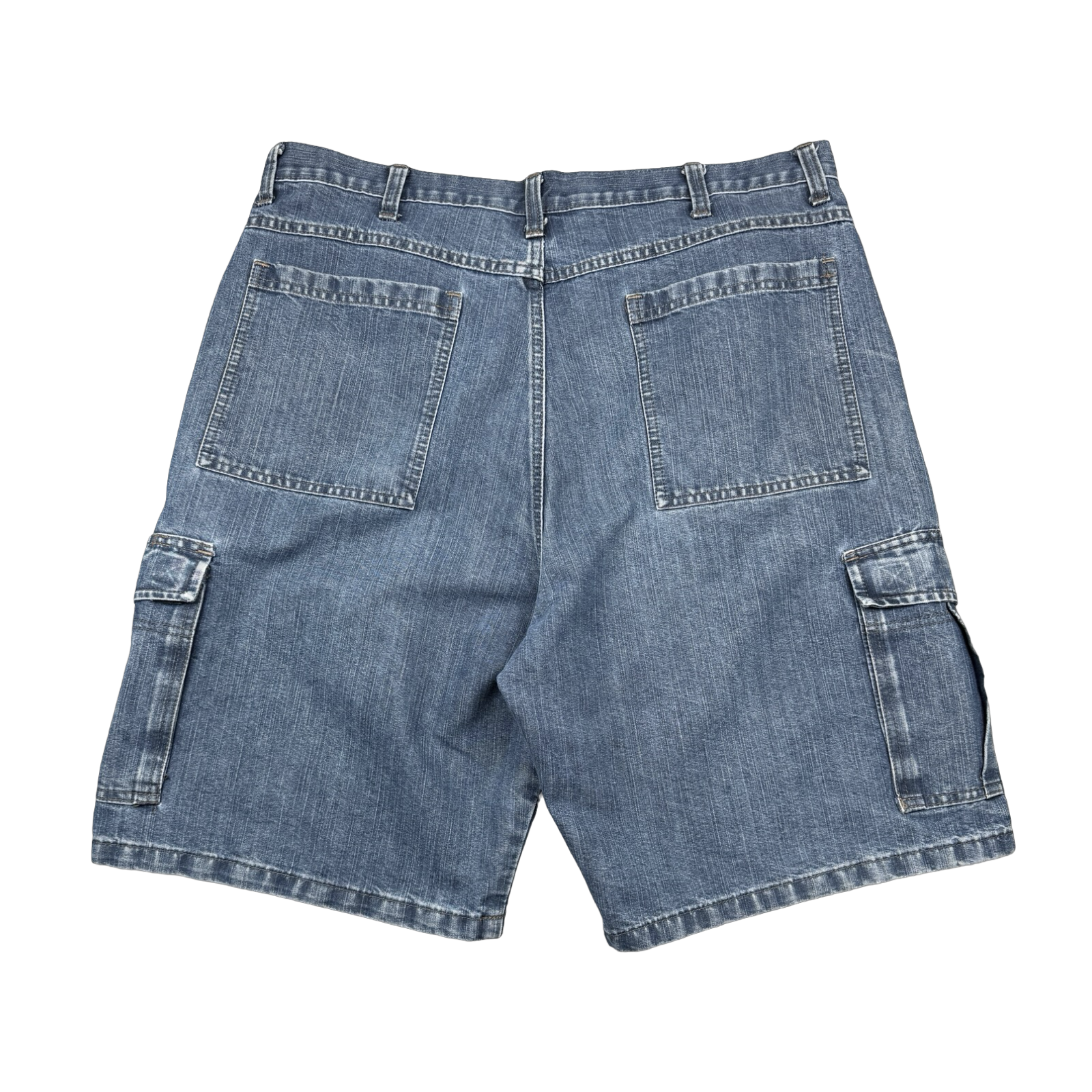 Wrangler Baggy Cargo Denim Shorts