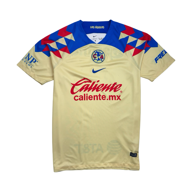 (L) Nike Club America Soccer Kit Yellow