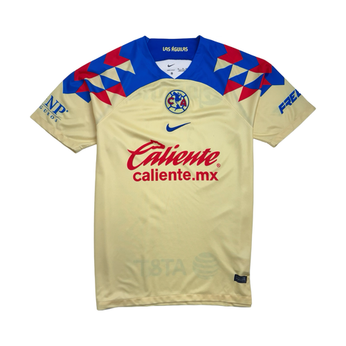 (L) Nike Club America Soccer Kit Yellow | Vintage Clothing Store Canada