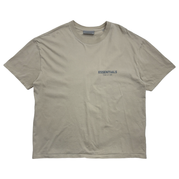 Fear of God Essentials Tee Stone (USED) | Vitnage Clothing Store Canada