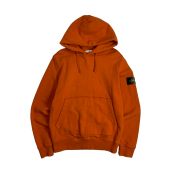 Stone Island Pullover Hoodie Orange (USED)