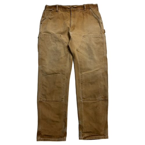 Carhartt Double Knee Carpenter Pants Khaki | Vintage Clothing Store Canada