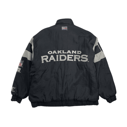 (L) Vintage Oakland Raiders Jacket | Vintage Clothing Store Canada