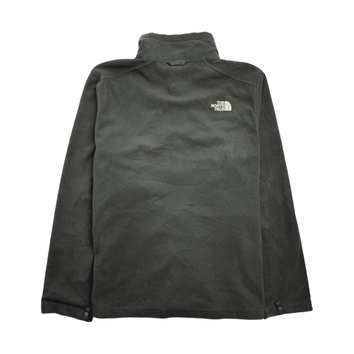 (L) The North Face Full-Zip Fleece Black