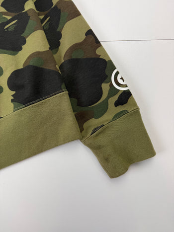 BAPE 1st Camo Shark Windstopper Full Zip Up Hoodie (USED)
