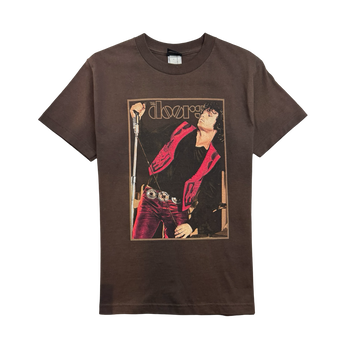 Vintage 2000s The Doors Band Tee Brown