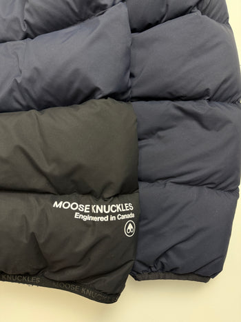 Moose Knuckles Bedstuy Puffer Jacket Navy (USED)