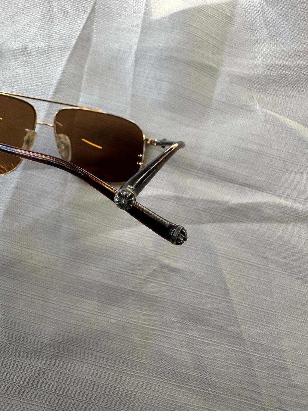 Chrome Hearts Pork Sword Aviator Sunglasses