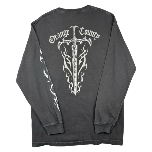 Orange County Choppers Silver Sword L/S Tee Black | Vintage Clothing Store Canada