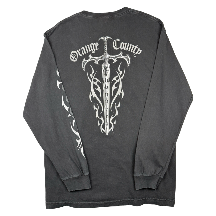 Orange County Choppers Silver Sword L/S Tee Black | Vitnage Clothing Store Canada