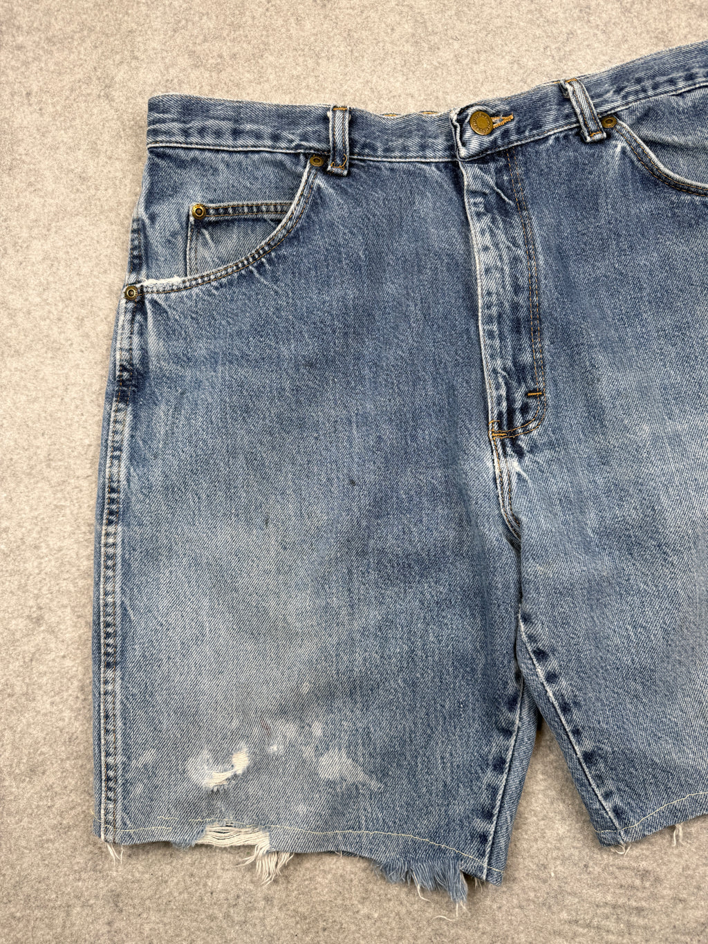 Vintage Wrangler Distressed Denim Shorts