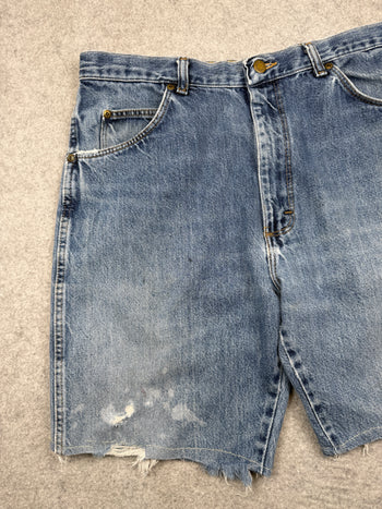 Vintage Wrangler Distressed Denim Shorts