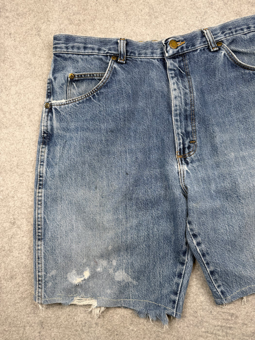 Vintage Wrangler Distressed Denim Shorts | Vitnage Clothing Store Canada