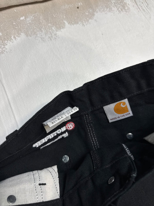 Carhartt Double Knee Carpenter Pants Black | Vitnage Clothing Store Canada