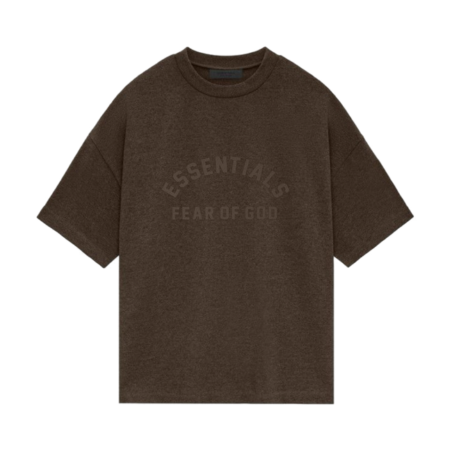 Fear of God Essentials Core Collection Heavy S/S Tee Heather Wood