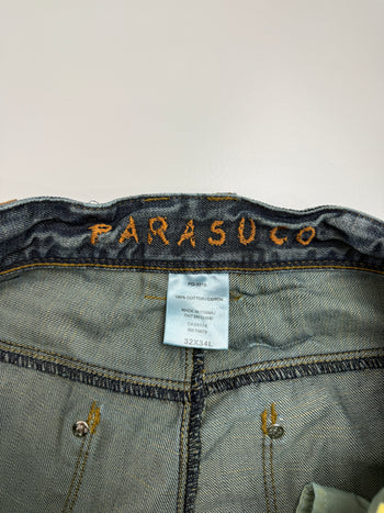 Parasuco Wrinkled Denim Pants