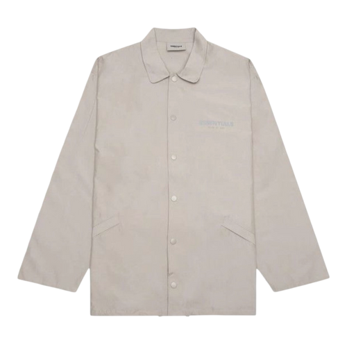 Fear of God Essentials Coaches Jacket Moss | Vintage Clothing Store Canada