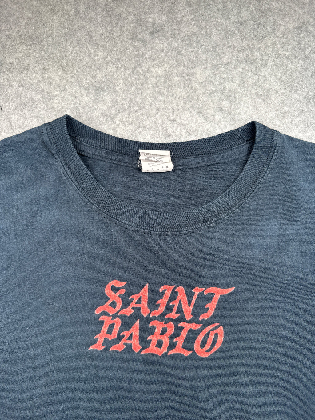 Kanye West Saint Pablo Kim K Tour L/S Tee Black