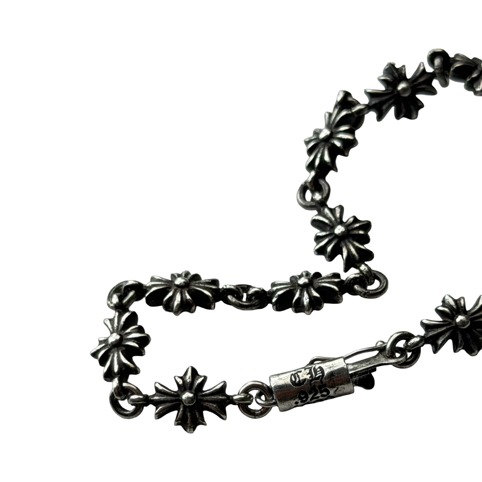 Chrome Hearts Tiny E 12 Links Bracelet