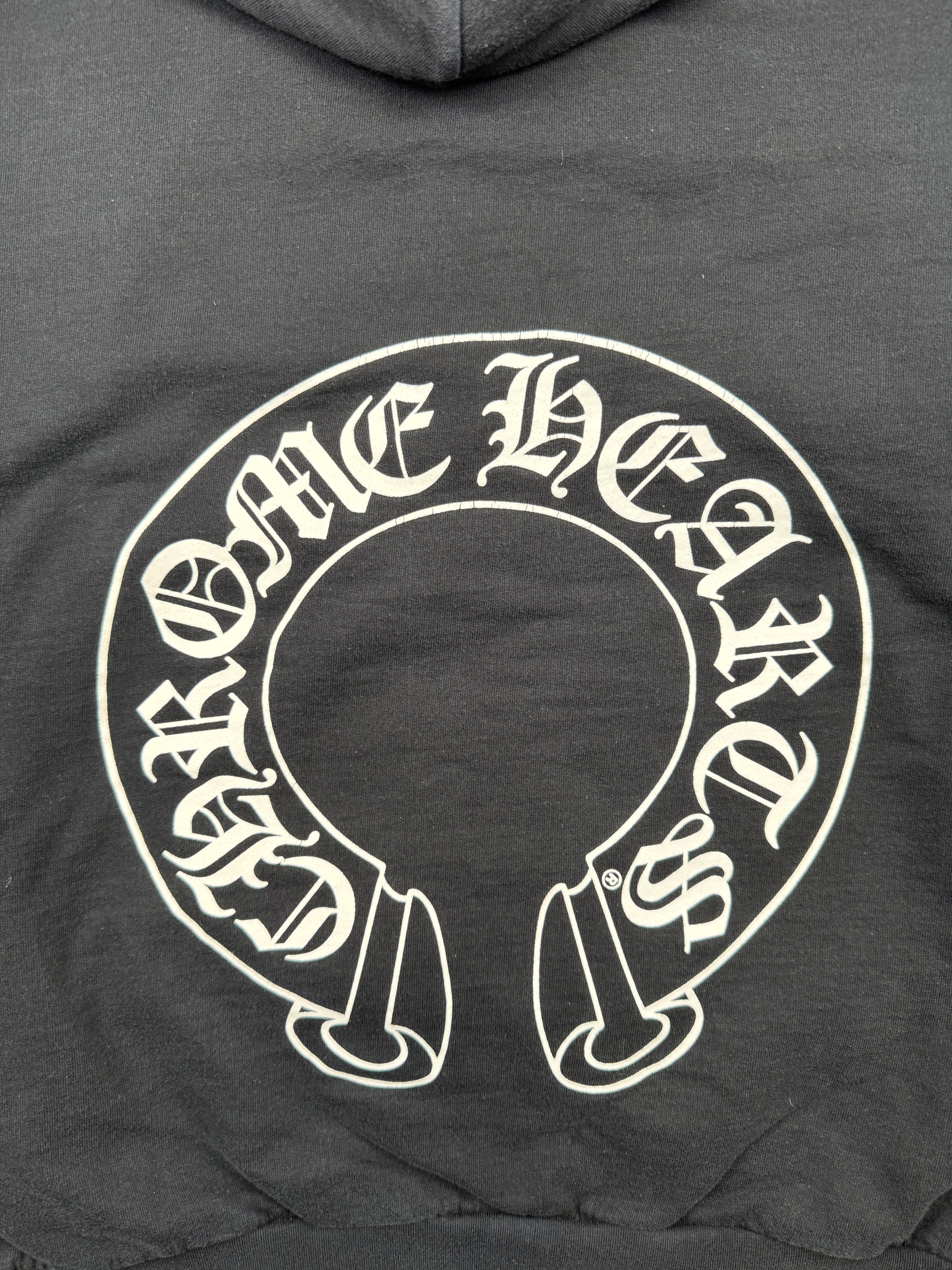 Chrome Hearts Matty Boy Chomper Horseshoe Hoodie Black