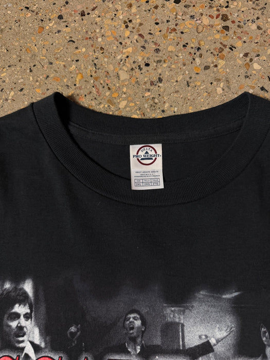 Vintage 2000s Scarface Tee Black | Vitnage Clothing Store Canada