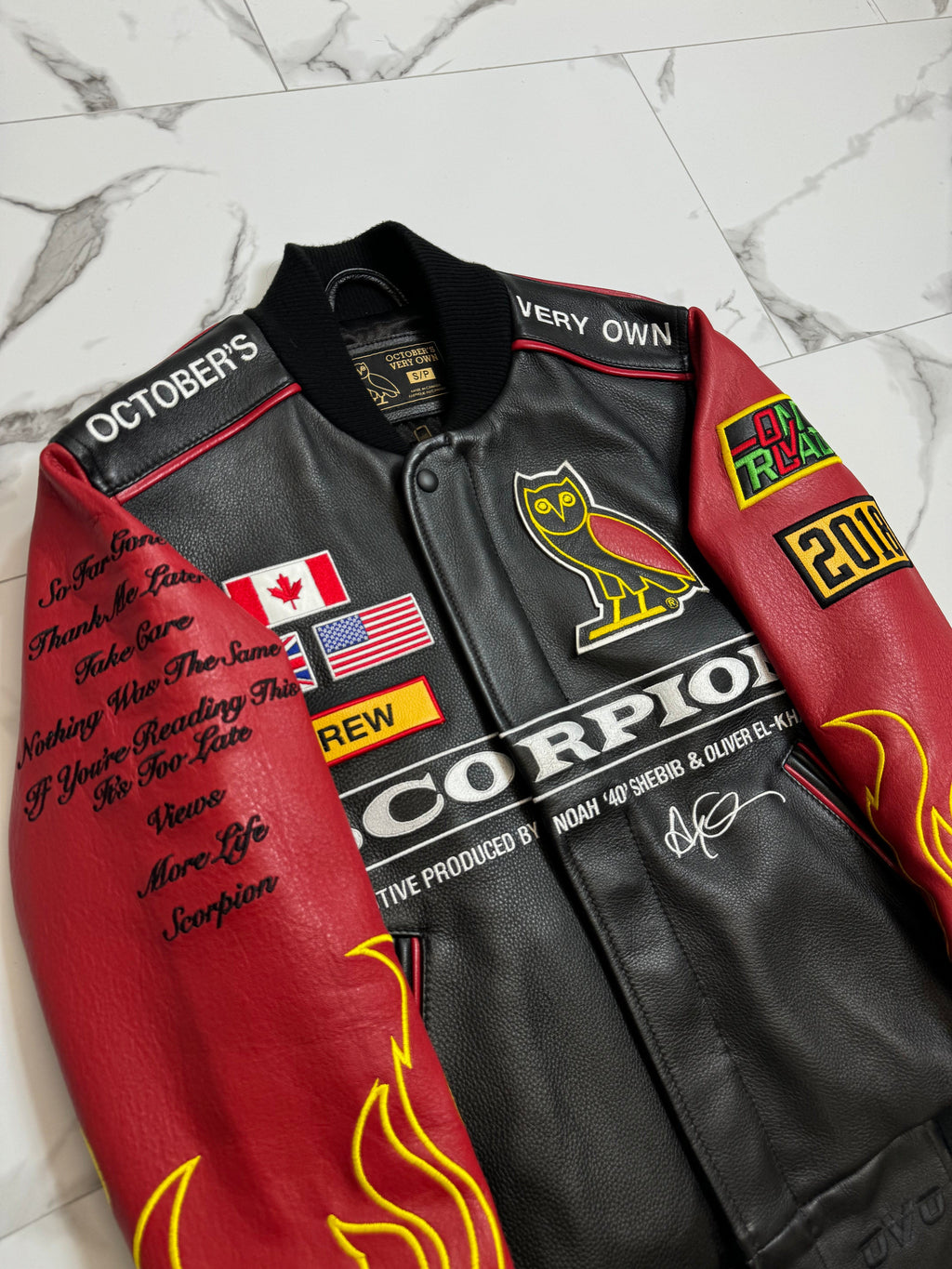 2018 OVO Drake Scorpion Tour Crew Jacket
