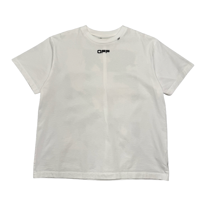 Off-White Caravaggio Arrow Tee White (USED) | Vitnage Clothing Store Canada
